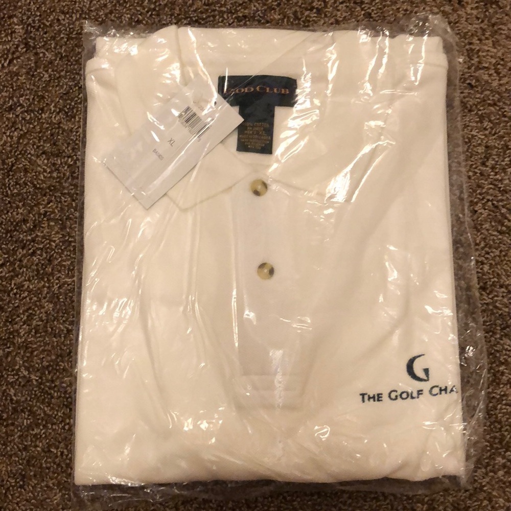 White Men’s Polo